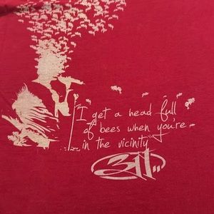 Custom band tee